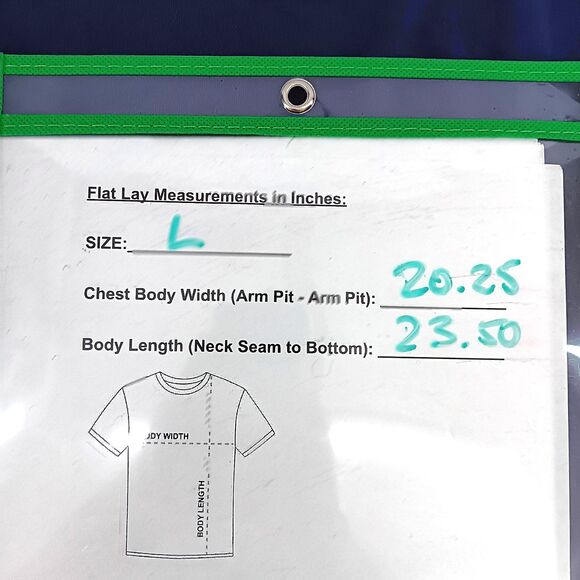 Coral Bay Shirt Women Large Navy Blue 3/4 Sleeve Scoop Neck Casual Pullover Top - Picture 4 of 5